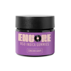 Encore RSO Indica Gummies Concord Grape
